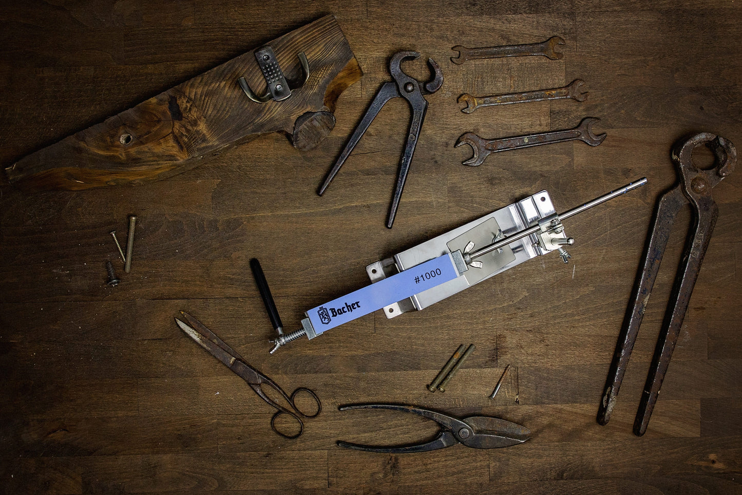 Whetstone with base for knife sharpening systems #1000