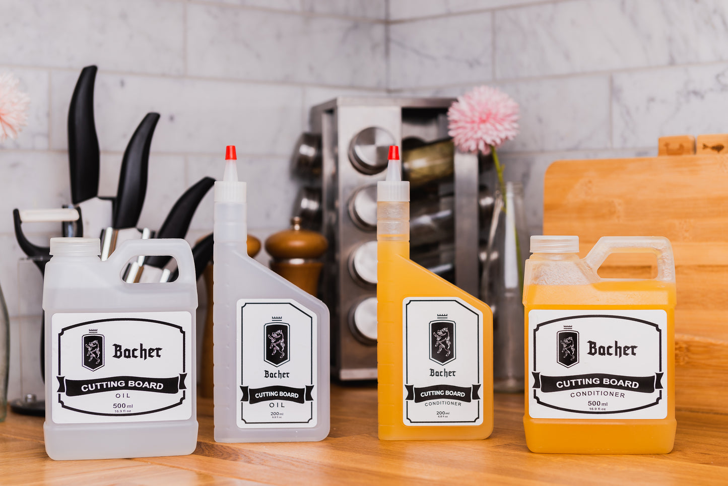 Odżywka z woskiem do impregnacji drewnianych desek do krojenia 200 ml