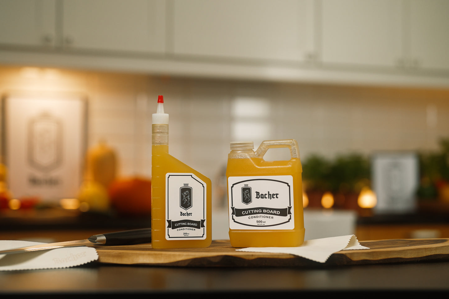 Odżywka z woskiem do impregnacji drewnianych desek do krojenia 200 ml