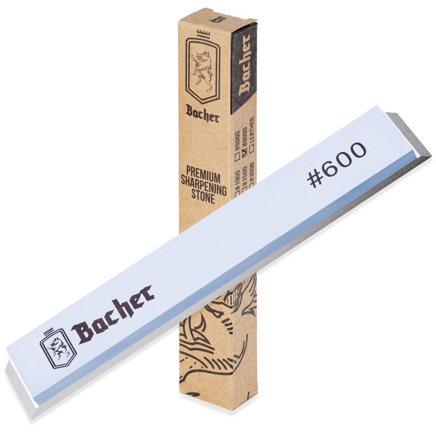 Whetstone with base for knife sharpening systems #600 